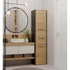 Słupek łazienkowy Sara S43 ANTRACYT DĄB ARTISAN-2