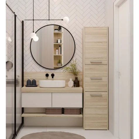 Słupek łazienkowy Sara S43 SONOMA-3