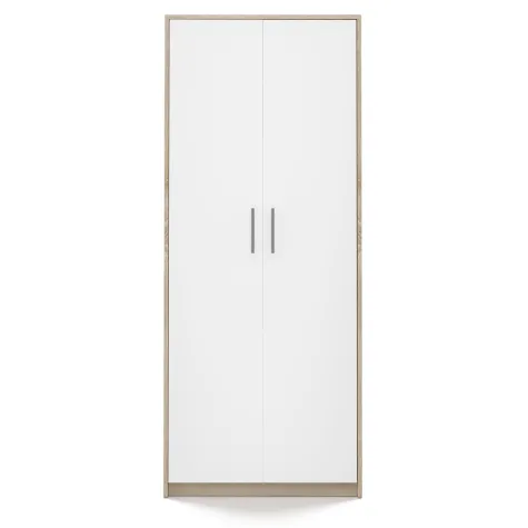 Regał Oliv 2D BIAŁY SONOMA-5