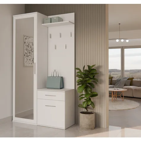 Garderoba DUO BIAŁY-5