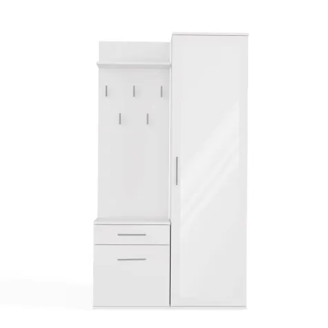 Garderoba DUO BIAŁY-6