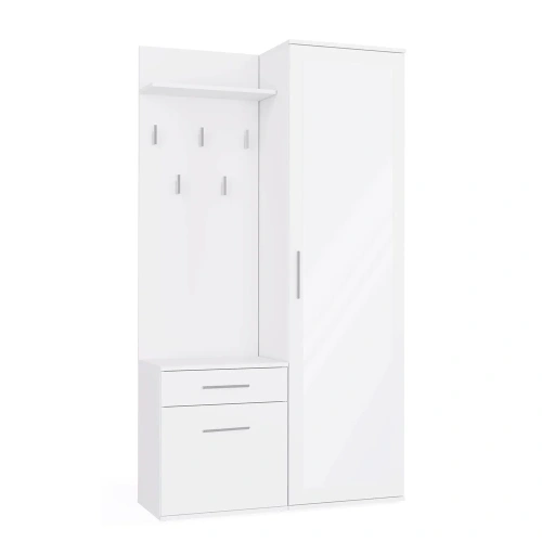 Garderoba DUO BIAŁY-1
