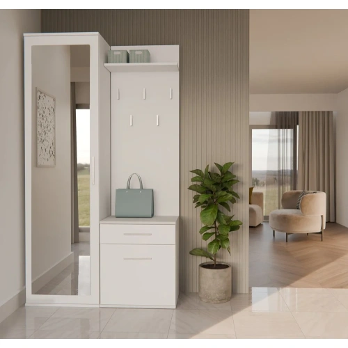 Garderoba DUO BIAŁY-4