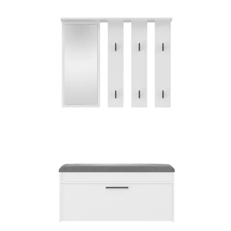 Garderoba Parma PARMA BIAŁY-2