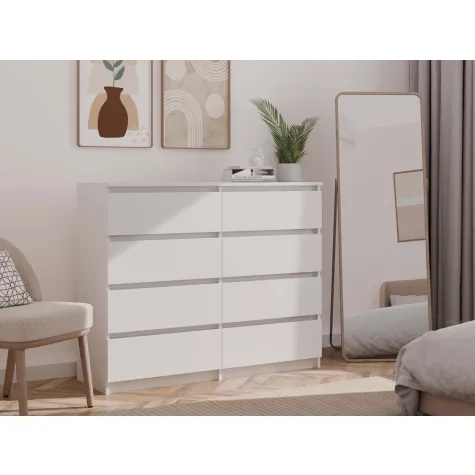 Komoda Malwa M8/120 BIAŁY-5