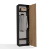 Szafa DUO ANTRACYT DĄB ARTISAN-7