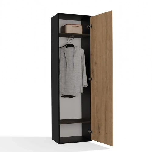 Szafa DUO ANTRACYT DĄB ARTISAN-7