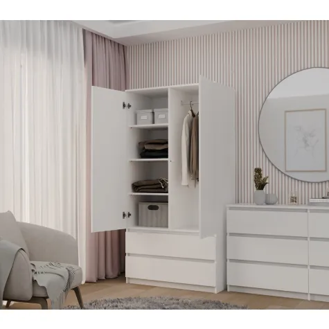 Szafa Malwa SS-90 BIAŁY-3