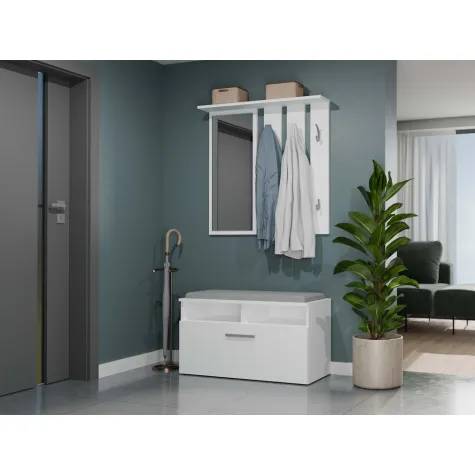 Szafka na obuwie Riva RIVA BIAŁY-4