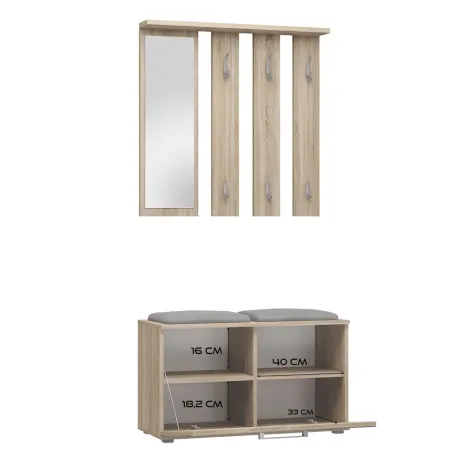 Garderoba Opal OPAL DĄB SONOMA-7