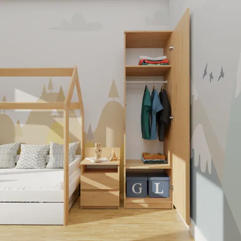 Szafa Malwa SD-50 DĄB ARTISAN-9