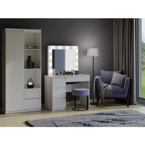 Zestaw toaletka Marina Z/L+MIJ/L BIAŁY-3