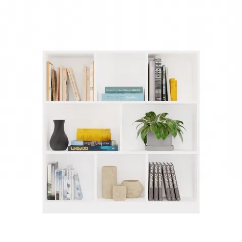 Regał Fiesta 8P BIAŁY-4