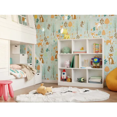 Regał Fiesta 8P BIAŁY-7