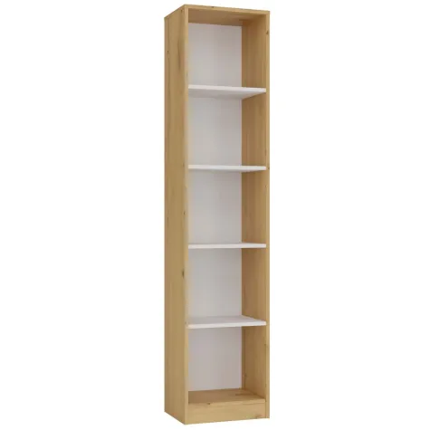 Regał Onyx R40 DĄB ARTISAN BIEL-1