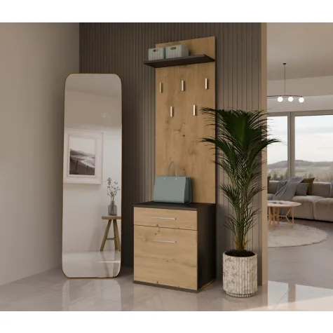 Wieszak Duo DUO ANTRACYT ARTISAN-5