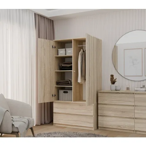 Szafa Malwa SS-90 DĄB SONOMA-3