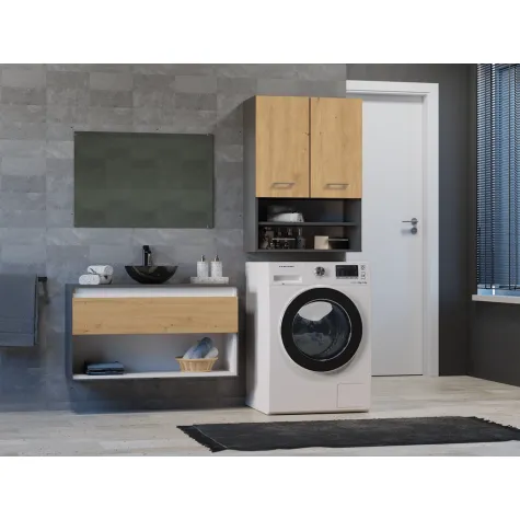 Szafka na pralkę Pola MINI/DK ANTRACYT ARTISAN-6