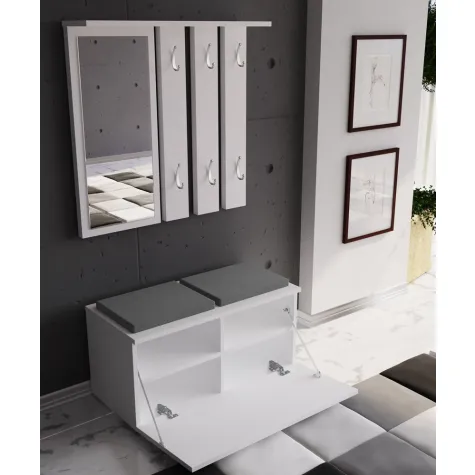 Szafka na obuwie Opal OPAL BIAŁY-9