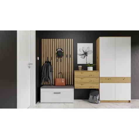 Szafka na obuwie Parma PARMA BIAŁY-5