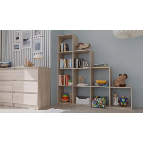 Regał Step 4X4 SONOMA-2