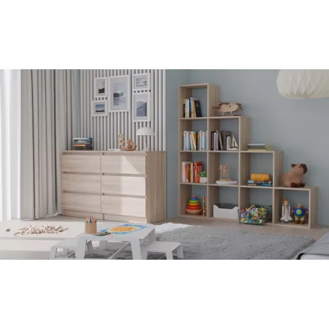 Regał Step 4X4 SONOMA-5