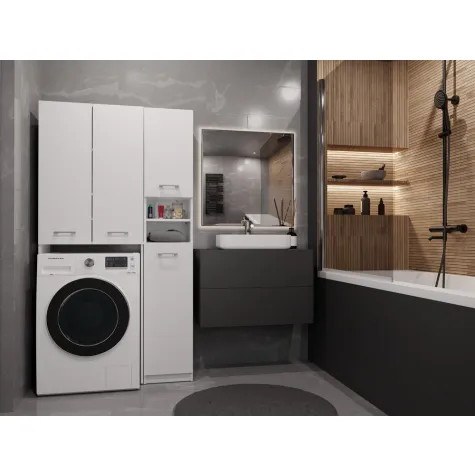 Zestaw łazienkowy Marpol MARPOL/DD BIAŁY-4