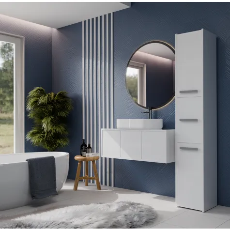 Słupek łazienkowy Sara S33 BIAŁY-7