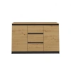 Komoda Malwa 2D3S/BA ANTRACYT DĄB ARTISAN-5