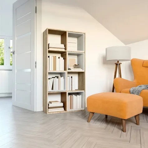 Regał Malax 2X4 SONOMA-2