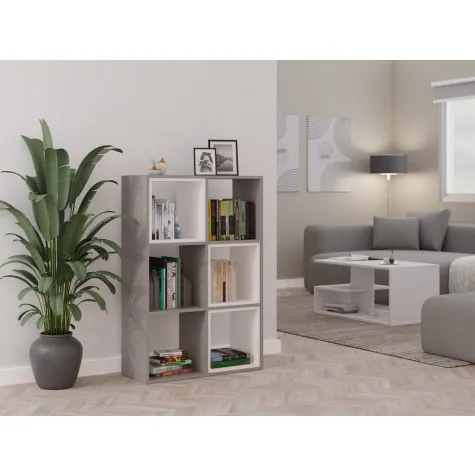 Regał Malax 2X3 GLINA-3