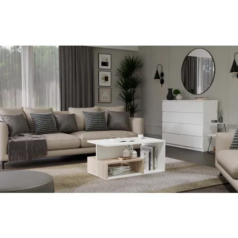 Ława Prima PRIMA BIAŁY SONOMA-4