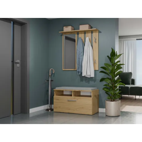 Szafka na obuwie Riva RIVA DĄB ARTISAN-4