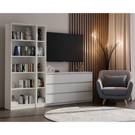 Regał Onyx R25 BIAŁY-7