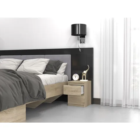 Szafka nocna Malwa M2 DĄB SONOMA-7