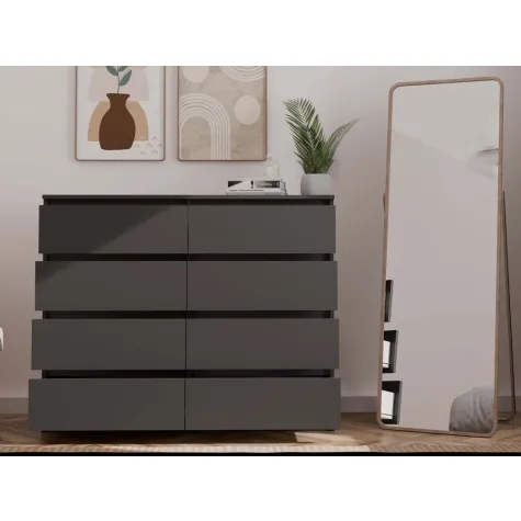 Komoda Malwa M8/120 CZARNY-8