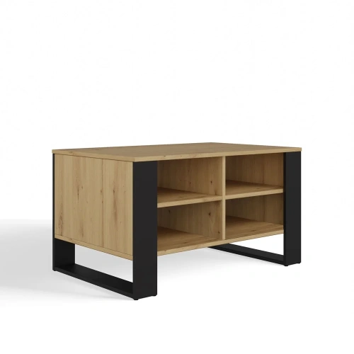 Stolik Modern 4P DĄB ARTISAN CZARNY-1