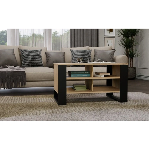 Stolik Modern 4P DĄB ARTISAN CZARNY-2