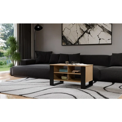 Stolik Modern 4P DĄB ARTISAN CZARNY-4