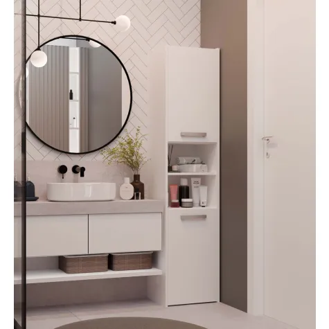 Słupek łazienkowy Sara S40 BIAŁY-7