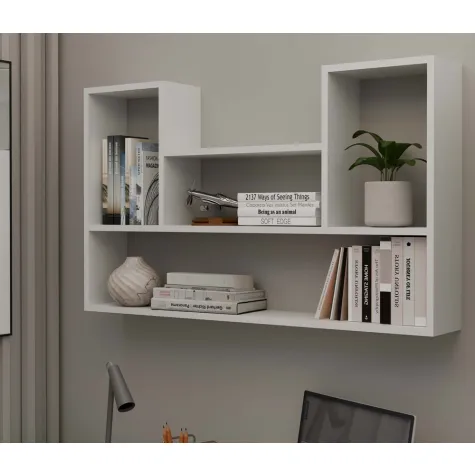 Regał BILBAO 4P BIAŁY-2