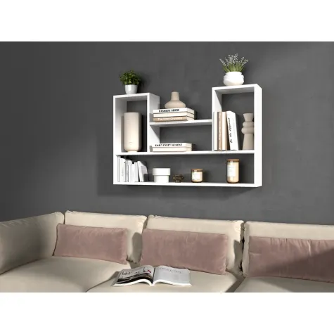 Regał BILBAO 4P BIAŁY-7