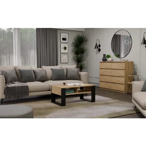 Ława Modern 2P ARTISAN CZARNY-5