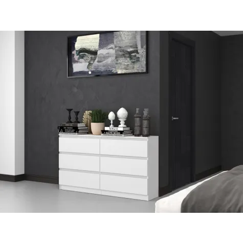 Komoda Malwa M6/140 BIAŁY-7