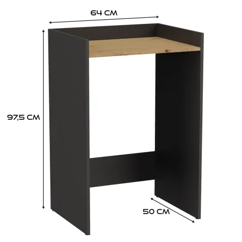 Szafka na pralkę Pola NP ANTRACYT ARTISAN-3