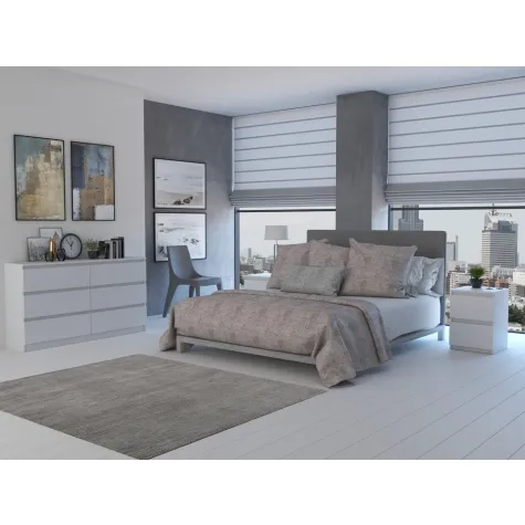 Szafka nocna Malwa M2 BIAŁY 2 sztuki-7