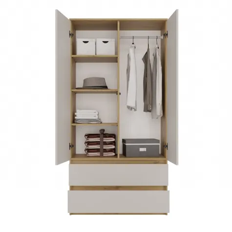 Szafa Malwa SS-90 DĄB ARTISAN KASZMIR-5