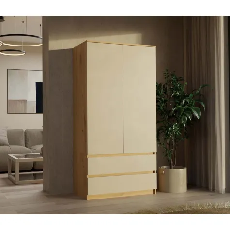 Szafa Malwa SS-90 DĄB ARTISAN KASZMIR-15