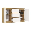 Komoda Malwa 2D3S DĄB ARTISAN BIEL-2