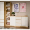 Komoda Malwa 2D3S DĄB ARTISAN BIEL-3